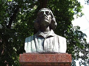Pomnik Mikołaja Kopernika, Park Podzamcze
