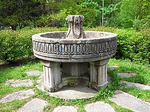 Przedwojenna fontanna, Park Jakubowo