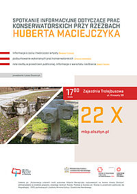 Odnowione rzeźby plenerowe Huberta Maciejczyka Artykuł: Odnowione rzeźby plenerowe Huberta Maciejczyka