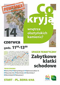 Powtórka spaceru po zabytkowych klatkach schodowych Artykuł: Powtórka spaceru po zabytkowych klatkach schodowych