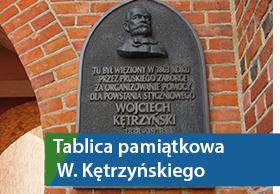 Tablica pamiątkowa Wojciecha Kętrzyńskiego